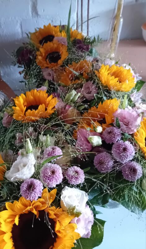 Blumen zum Ende des Schuljahres 24/25